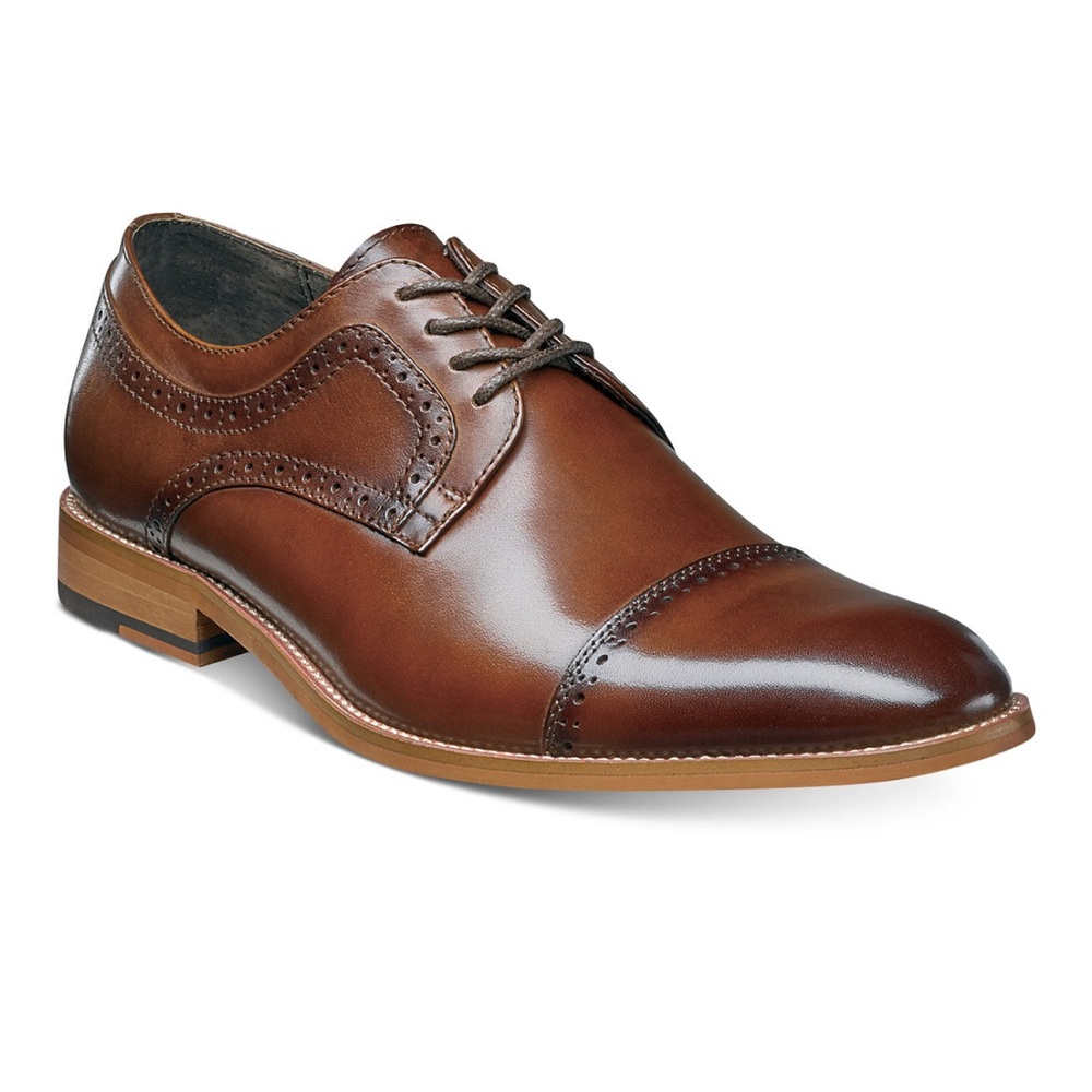 Stacy Adams Men's Dickinson Cap Toe Oxfords - EUC Men’s Size 8